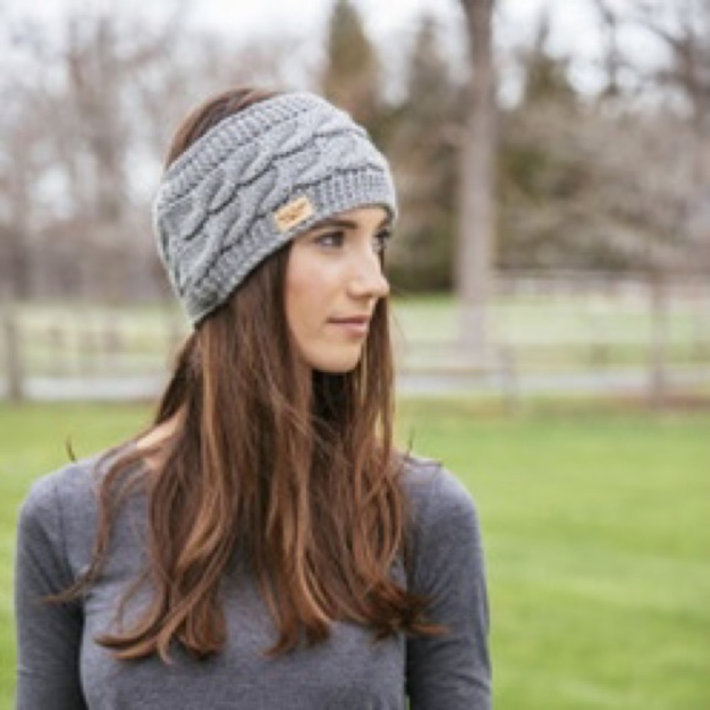 Britt's Knits Women's Plush-Lined Head Warmer